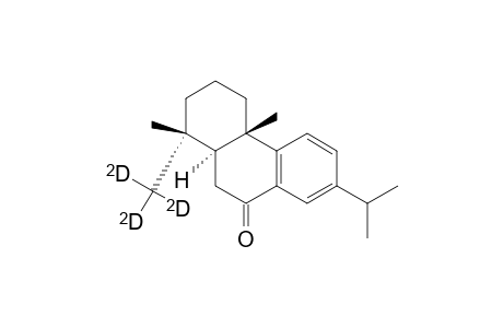 9(1H)-Phenanthrenone, 2,3,4,4a,10,10a-hexahydro-1,4a-dimethyl-1-(methyl-D3)-7-(1-methylethyl)-, [1R-(1.alpha.,4a.beta.,10a.alpha.)]-