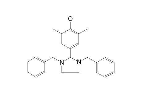 Phenol, 4-(1,3-dibenzyl-2-imidazolidinyl)-2,6-dimethyl-