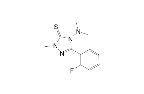 4-Amino-3-(2-fluorophenyl)-1H-1,2,4-triazole-5-thione, 3me derivative