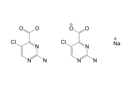 2-amino-5-chloro-4-pyrimidinecarboxylic acid