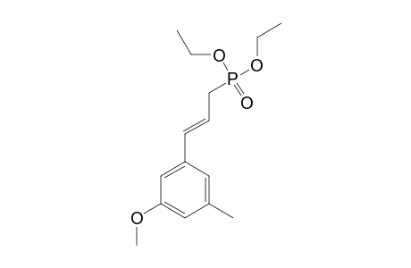 Diethyl 3-(3'-methoxy-5'-methylphenyl)prop-2-enylphosphate