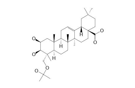 2-BETA-HYDROXY-23-(2-ISOPROPANOLOXY)-OLEANOLIC-ACID