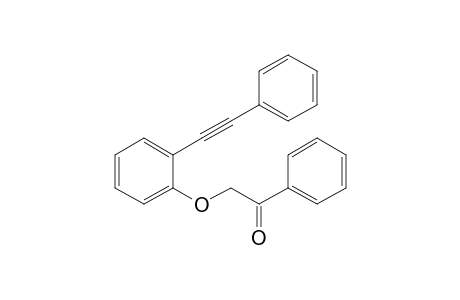 1-Phenyl-2-(2-phenylethynyl-phenoxy)-ethanone