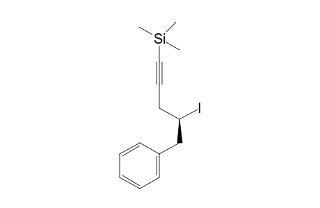 (S)-(4-iodo-5-phenylpent-1-yn-1-yl)trimethylsilane