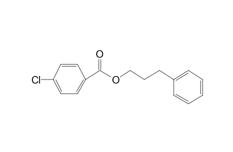 4-Chlorobenzoic acid, 3-phenylpropyl ester