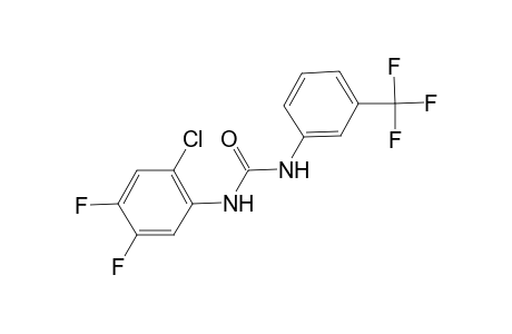 N-(2-Chloro-4,5-difluorophenyl)-N'-[3-(trifluoromethyl)phenyl]urea