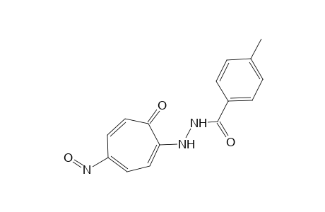 p-toluic acid, 2-(4-nitroso-7-oxo-1,3,5-cycloheptatrien-1-yl)hydrazide