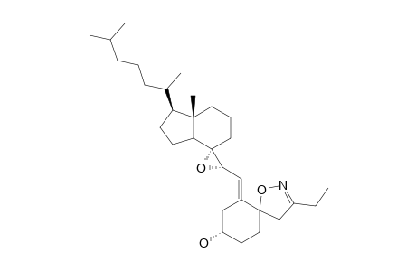 5Z-7R-10R-ETHYLISOXAZOLINADDUKTOXIRAN-3-OH