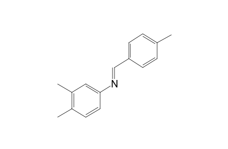 N-(p-methylbenzylidene)-3,4-xylidine