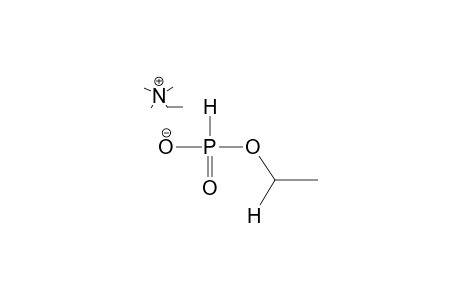 ETHYLPHOSPHOROUS ACID, TRIMETHYLETHYLAMMONIUM SALT