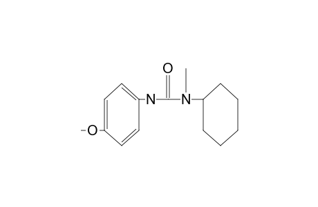 1-cyclohexyl-3-(p-methoxyphenyl)-1-methylurea