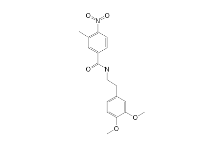 N-(3,4-dimethoxyphenethyl)-4-nitro-m-toluamide