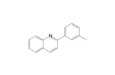 2-(3-Methylphenyl)quinoline