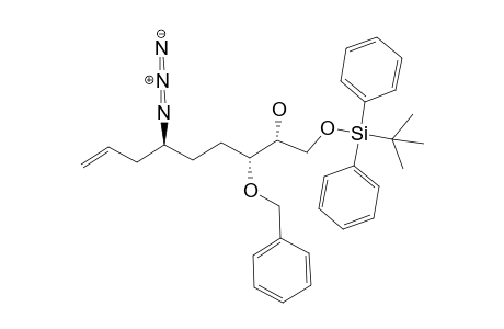 (2R,3R,6S)-6-azido-1-[tert-butyl(diphenyl)silyl]oxy-3-phenylmethoxy-8-nonen-2-ol