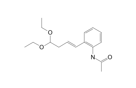 2-[4',4'-Diethoxybut-1'-enyl]acetanilide