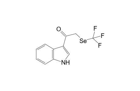 1-(1H-indol-3-yl)-2-[(trifluoromethyl)selanyl]ethan-1-one