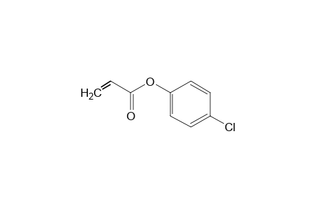 p-CHLOROPHENYL ACRYLATE