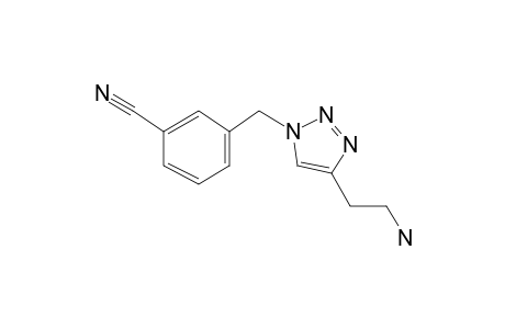 3-{[4-(2-Aminoethyl)-1,2,3-triazol-1-yl]methyl}benzonitrile