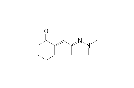 Cyclohexanone, 2-[2-(dimethylhydrazono)propylidene]-