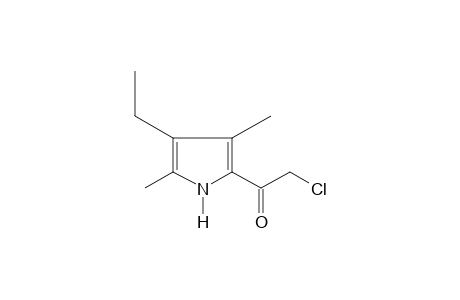 chloromethyl 3,5-dimethyl-4-ethylpyrrol-2-yl ketone