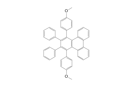 9,12-bis(p-methoxyphenyl)-10,11-diphenyltriphenylene