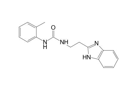 urea, N-[2-(1H-benzimidazol-2-yl)ethyl]-N'-(2-methylphenyl)-