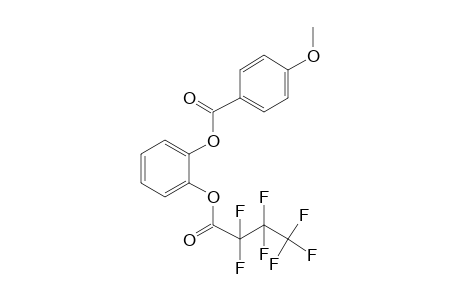 1,2-Benzenediol, o-(4-methoxybenzoyl)-o'-(2,2,3,3,4,4,4-heptafluorobutyryl)-