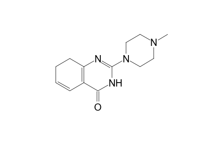 2-(4-METHYLPIPERAZIN-1-YL)-7,8-DIHYDRO-3H-QUINAZOLIN-4-ONE