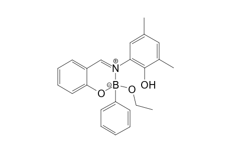 2-ETHOXY-2-PHENYL-3-(2-HYDROXY-3,5-DIMETHYL)-PHENYL-BENZO-[E]-3-AZA-1-OXA-2-BORACYCLOHEX-3-ENE
