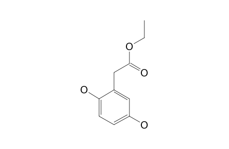 (2,5-dihydroxyphenyl)acetic acid, ethyl ester