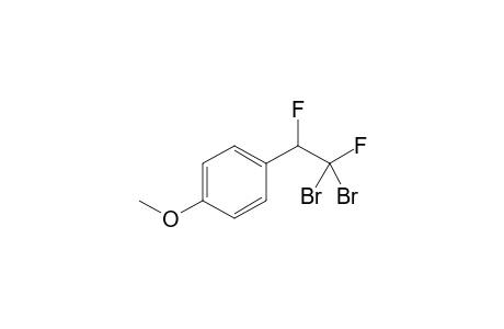 1,1-Dibromo-1,2-difluoro-2-(4-methoxyphenyl)ethane