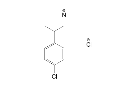 p-chloro-beta-methylphenethylamine, hydrochloride