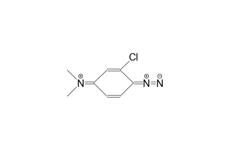 2-chloro-4-dimethylaminobenzenediazonium