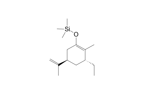 (3R,5R)-3-Ethyl-2-methyl -5-(prop-1-en-2-yl)-1-(trimethylsilyloxy)cyclohex-1-ene