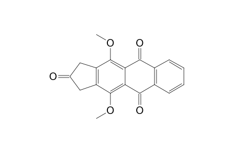 4,11-dimethoxy-1H-cyclopent[b]anthracene-2,5,10(3H)-trione