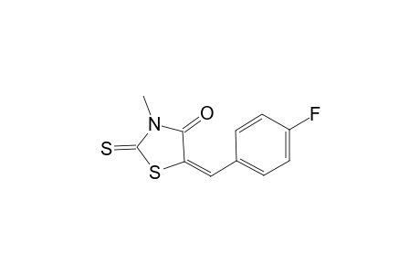 5-(4-Fluorobenzylidene)-3-methyl-2-thioxo-1,3-thiazolidin-4-one