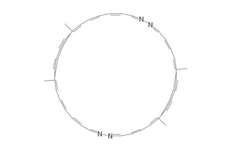 1,2,17,18-Tetraazacyclohexatriaconta-2,4,6,12,14,16,18,20,22,24,30,32,34,36-tetradecaene-8,10,26,28-tetrayne, 7,12,25,30-tetramethyl-, (?,?,?,?,E,E,E,E,Z,Z,Z,Z,E,E)-