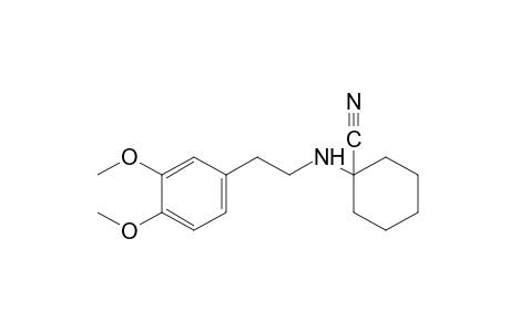 1-[(3,4-dimethoxyphenethyl)amino]cyclohexanecarbonitrile