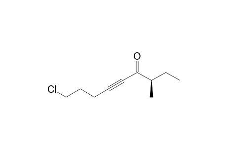 5-Nonyn-4-one, 9-chloro-3-methyl-, (R)-