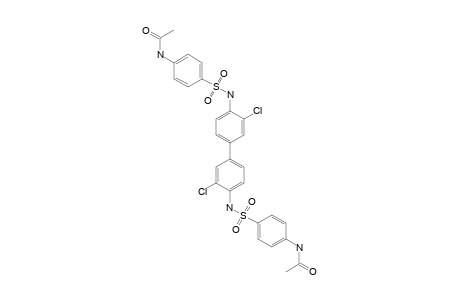 4',4'''''-[(3,3'-dichloro-4,4'-biphenylene)disulfamoyl]bisacetanilide