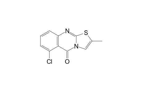 6-CHLORO-2-METHYL-5H-[1,3]-THIAZOLO-[2,3-B]-QUINAZOLIN-5-ONE