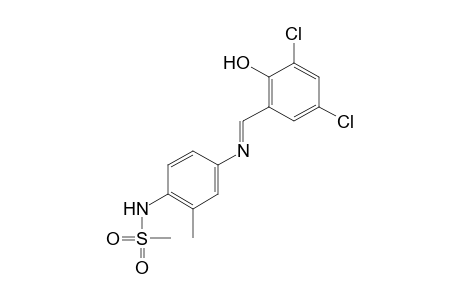 4'-[(3,5-dichlorosalicylidene)amino]methanesulfono-o-toluidide