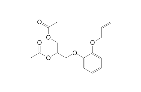 Oxprenolol-M (deamino-HO-) 2AC