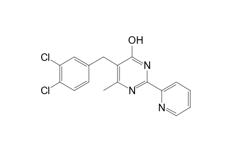 5-(3,4-dichlorobenzyl)-6-methyl-2-(2-pyridyl)-4-pyrimidinol
