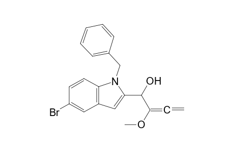 1-(1'-benzyl-5'-bromoindole-2'-yl)-2-methoxy-2,3-butadien-1-ol