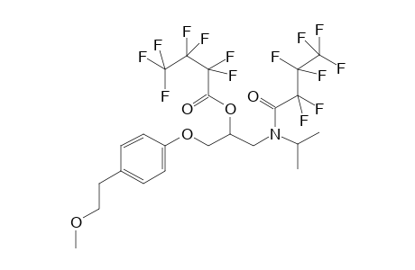 Metoprolol N,o-bis-heptafluorobutyryl-