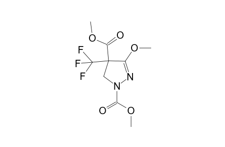 Dimethyl 3-methoxy-4-(trifluoromethyl)-4,5-dihydro-1H-pyrazole-1,4-dicarboxylate