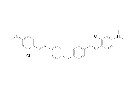 4,4'-methylenebis{N-[2-chloro-4-(dimethylamino)benzylidene]aniline}