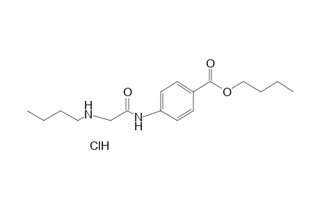 p-[2-(butylamino)acetamido]benzoic acid, butyl ester, hydrochloride