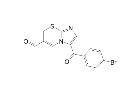 3-(4-bromobenzoyl)-7H-imidazo[2,1-b][1,3]thiazine-6-carbaldehyde